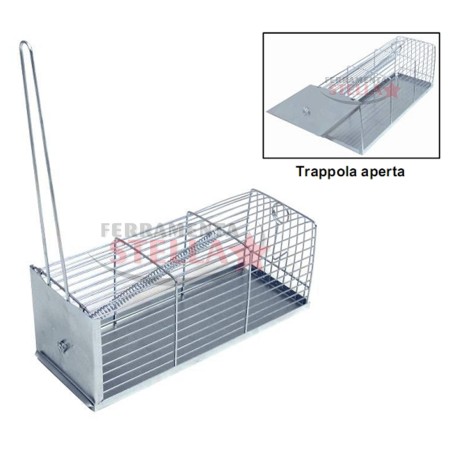 TRAPPOLA A GALLERIA AUTOMATICA x PRENDERE RATTI TOPI RODITORI SUPER EFFICACE
