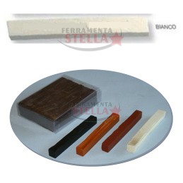 BASTONCINI STIK IN CERA COLORATI PER RITOCCHI SU LEGNO E ALTRI MATERIALE - BIANCO 2
