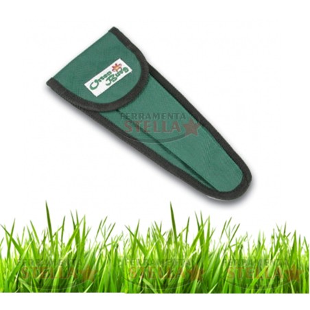 CUSTODIA IN COTONE PER FORBICI DA GIARDINO CON CHIUSURA A STRAP