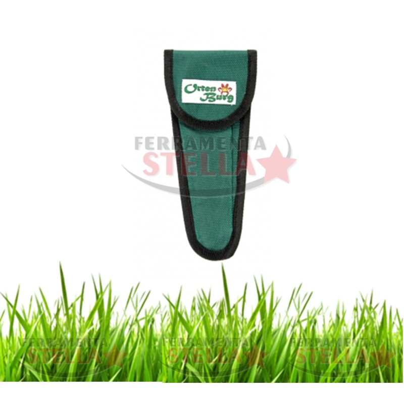 CUSTODIA IN COTONE PER FORBICI DA GIARDINO CON CHIUSURA A STRAP
