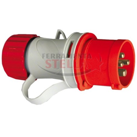 SPINA INDUSTRIALE ROSSA 3P + T 6H 400V FANTON ARGO