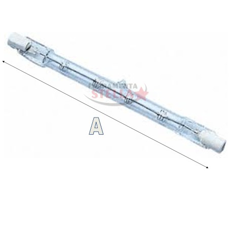 LAMPADINA LAMPADA  ALOGENA  J 78 MM LUNGHEZZA 120 W