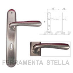 MANIGLIA PUNTO CON PLACCA FORO CHIAVE MANIGLIA PUNTO CON PLACCA FORO CHIAVE