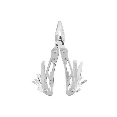 PINZA MULTIUSO + FUNZIONI STANLEY INOX CON FODERO 12 funzioni