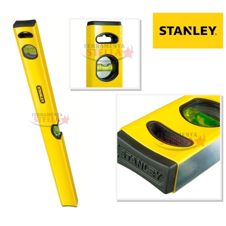 LIVELLA STANLEY LUNGHEZZA 60 CM 2 BOLLE PROFESSIONALE