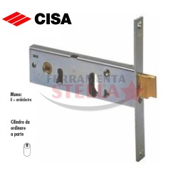 SERRATURA CISA 44150 A INFILARE A FASCIA x ALLUMINIO ANTA 
