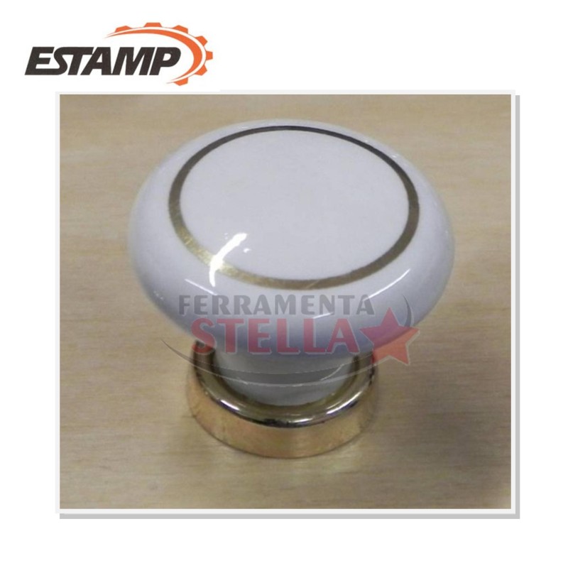POMOLO POMOLINO BIANCO PORCELLANA ORO POMELLINO POMELLO CASSETTI MOBILI ANTA