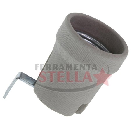 PORTALAMPADA PORTALAMPADE PORTA LAMPADE PORTCELLANATO CON STAFFA