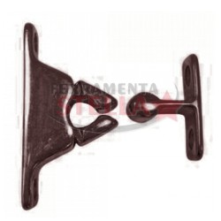 PINZA GANCIO FERMA BLOCCA PORTA OTTONE PORTE INTERNE FERMAPORTA BRONZO FINESTRA