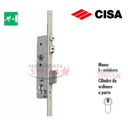SERRATURA A INFILARE PER PORTE ANTIPANICO AMBIDESTRA 2