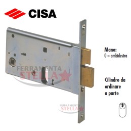 SERRATURA LOGO 44761 A INFILARE A FASCIA x ALLUMINIO ANTA 