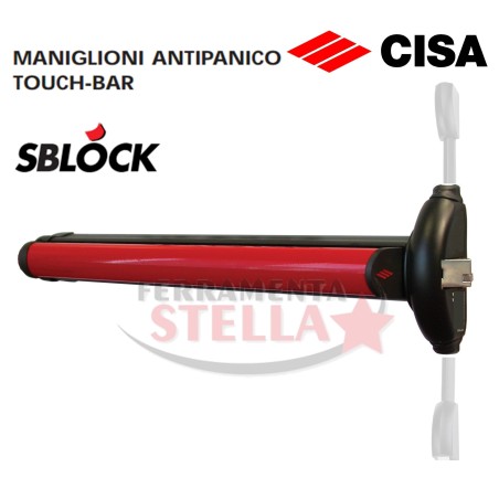 MANIGLIONE ANTIPANICO ANTI PANICO 59800 SOLO SCROCCO SBLOCK