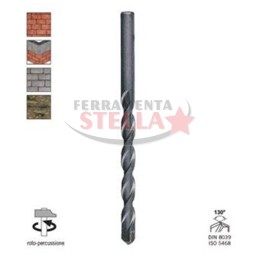 SET ASSORTIMENTO KIT di 5 PUNTE MURO CEMENTO MARMO PIETRA SUPER - punte 4 - 5 - 6 - 8 - 10 2