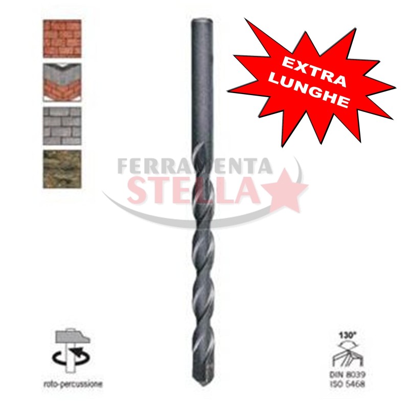 PUNTE PROFESSIONALI ROTATIVO-PERCUSSIVE PER USO INTENSIVO ìSUPERî