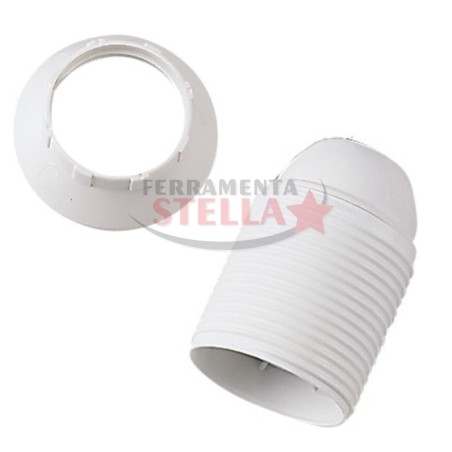 PORTALAMPADA PORTALAMPADE PORTA LAMPADE CAMICIA RIGATA CON GHIERA E 27