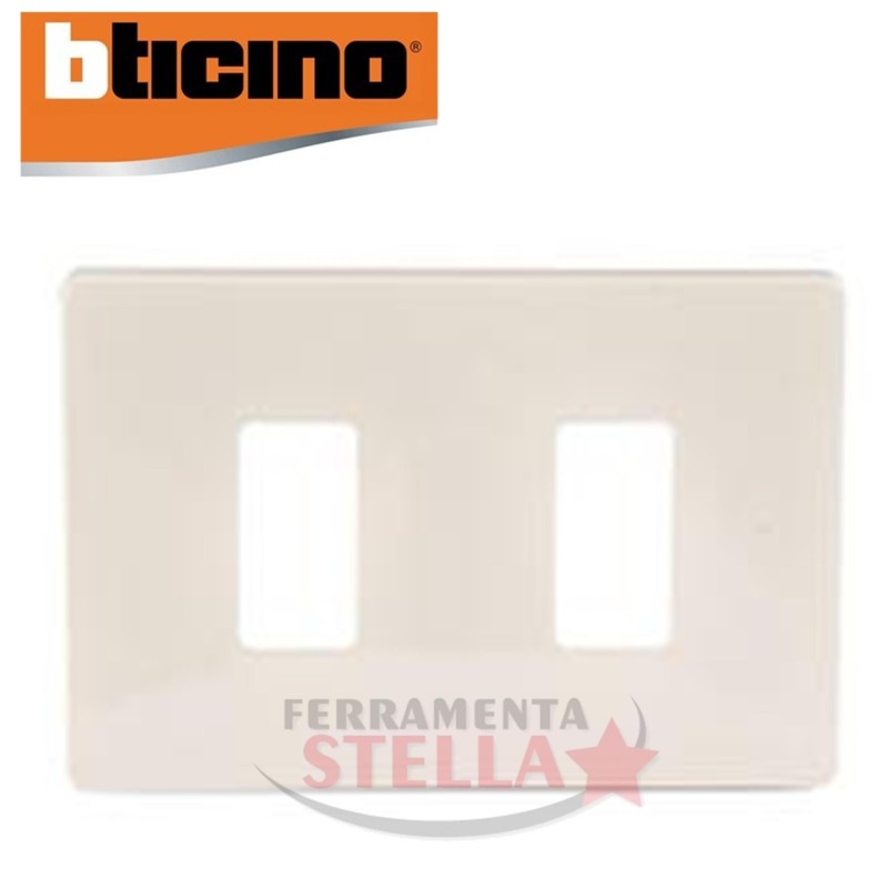PLACCA MAGIC RESINA BIANCO PANNA 2 POSTI