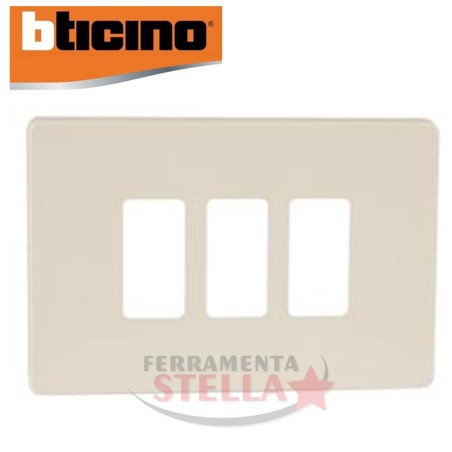 PLACCA MAGIC RESINA BIANCO PANNA 3 POSTI