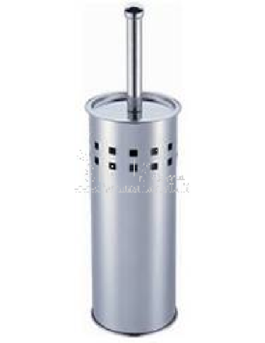 Portascopino acciaio inox lucido bagno wc | ferramentastella.it