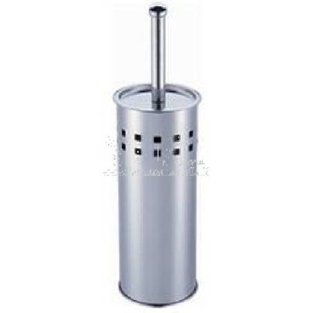 Portascopino acciaio inox lucido bagno wc | ferramentastella.it