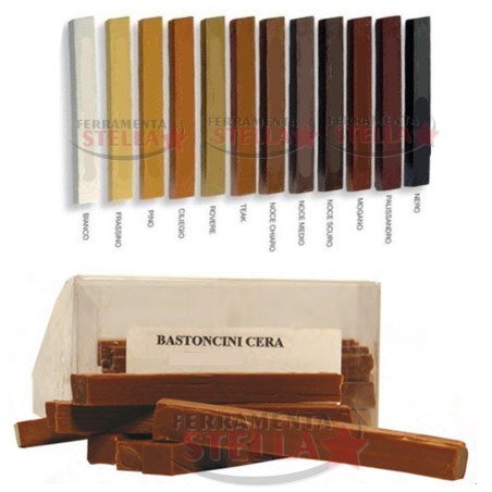 BASTONCINI STIK IN CERA COLORATI PER RITOCCHI SU LEGNO E ALTRI MATERIALE