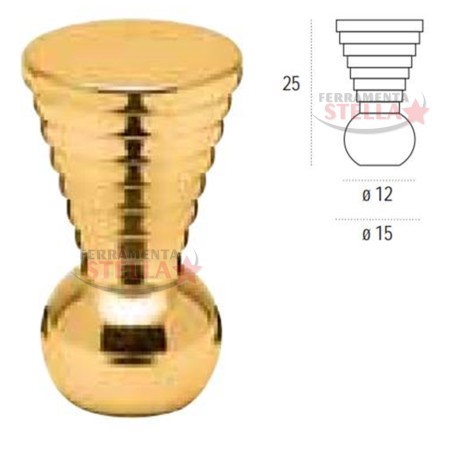 POMO POMOLINO POMELLO POMELLINO PIRAMIDE OTTONE ORO ANTE CASSETTI MOBILI CUCINA