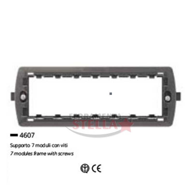 SUPPORTO SCATOLA 504 4 POSTI LIFE ELETTROCANALI tipo LIVING INTERNATIONAL