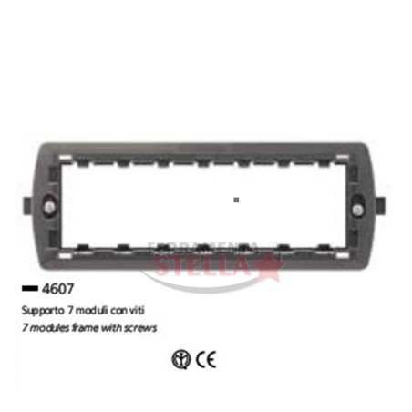 SUPPORTO SCATOLA 504 4 POSTI LIFE ELETTROCANALI tipo LIVING INTERNATIONAL