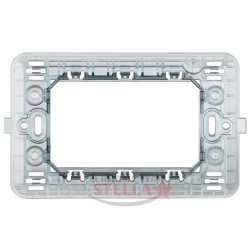 SUPPORTO SCATOLA 504 4 POSTI LIFE ELETTROCANALI tipo LIVING INTERNATIONAL