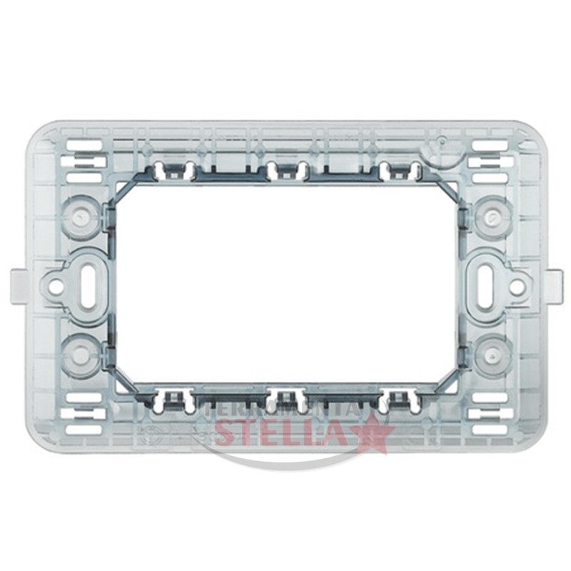 SUPPORTO SCATOLA 504 4 POSTI LIFE ELETTROCANALI tipo LIVING INTERNATIONAL