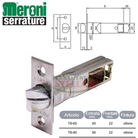 CILINDRO CILINDRI MERONI MM 60 PER PREMIAPRI NOVA SERRATURA PORTA LEGNO ALLUMINI