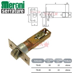 CILINDRO CILINDRI MERONI MM 60 PER PREMIAPRI NOVA SERRATURA PORTA LEGNO ALLUMINI 2