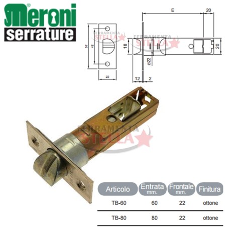 CILINDRO CILINDRI MERONI MM 60 PER PREMIAPRI NOVA SERRATURA PORTA LEGNO ALLUMINI