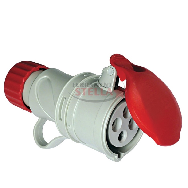 SPINA INDUSTRIALE ROSSA 3P + T 6H 400V FANTON ARGO