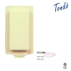 FALSO POLO INTERRUTTORE MAGIC TONDO' COPRI FORO PRESA FRUTTO AVORIO