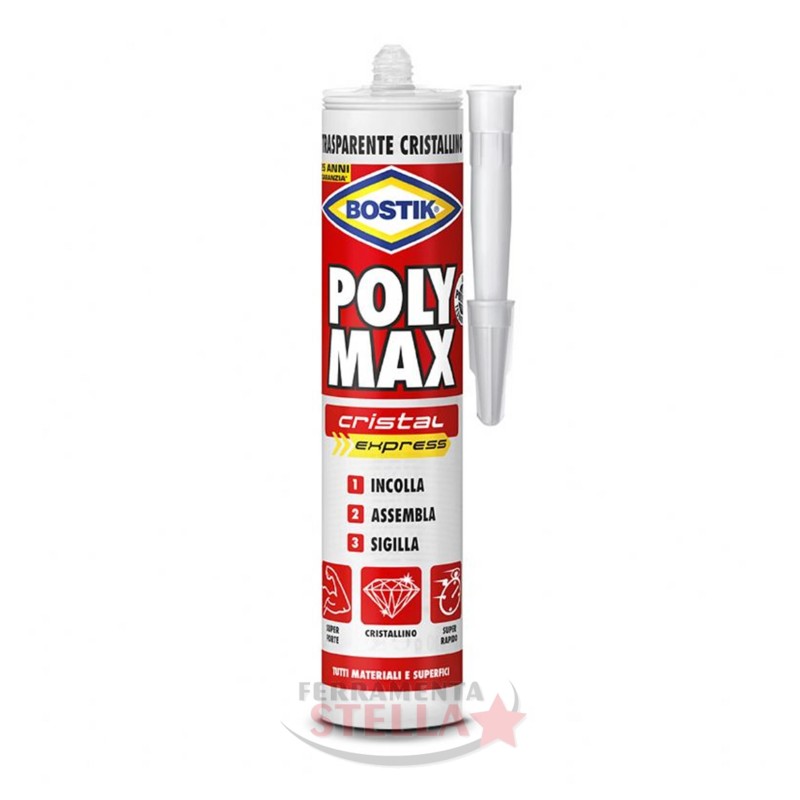 POLYMAX HTE EXPRESS COLORE BIANCO COLLANTE CON MS POLYMER