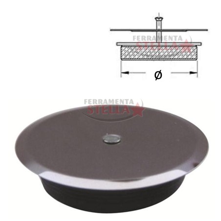 TAPPO AD ESPANSIONE 100 MM POZZETTO PAVIMENTO BAGNO CASSETTA SCARICO TUBO ACQUA