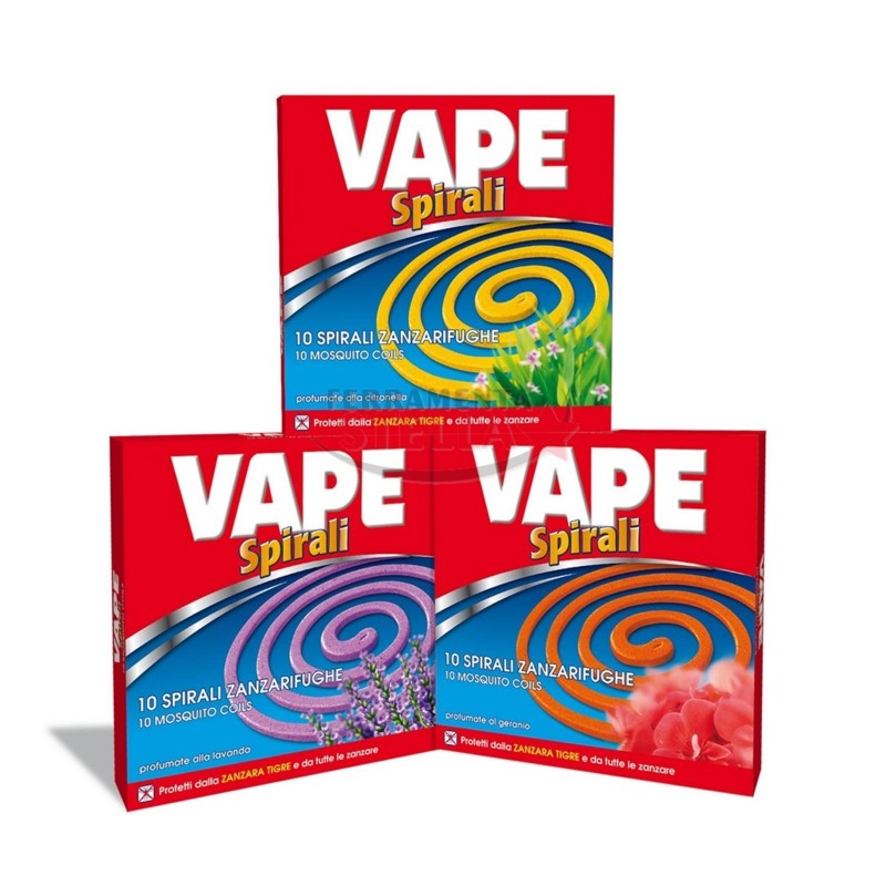 SPIRALI PROFUMATE ANTI ZANZARE