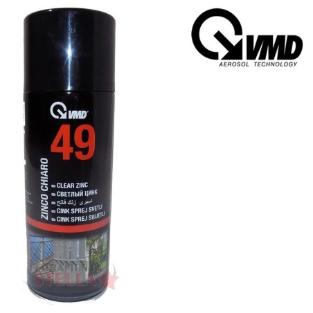 VERNICE SPRAY ZINCO ZINCANTE ZINCATURA A FREDDO ANTIRUGGINE GRIGIO CHIARO 400 ML