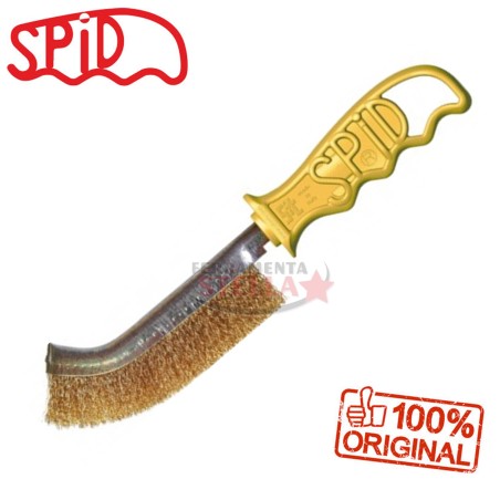 SPAZZOLA SPID SIT OTTONE FORNO BARBECUE TOGLI RUGGINE
