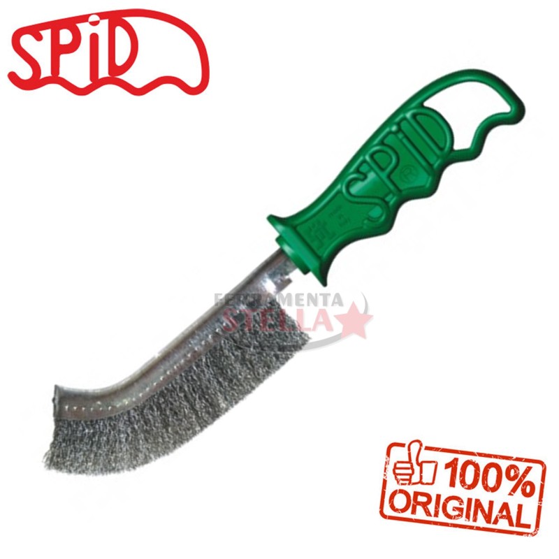 SPAZZOLA SPID SIT OTTONE FORNO BARBECUE TOGLI RUGGINE