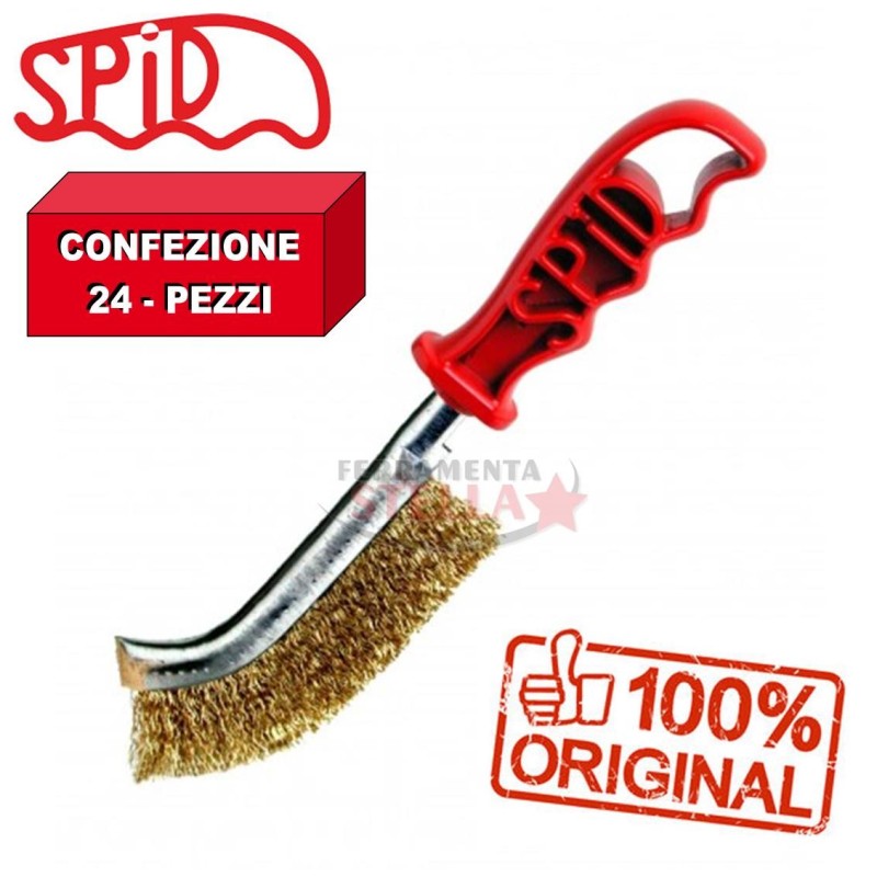 SPAZZOLA SPID SIT ACCIAIO PER FORNO BARBECUE RUGGINE