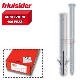 TASSELLO ANCORANTE PROLUNGATO in NYLON MATTONE PIETRA LEGNO CALCESTRUZZO