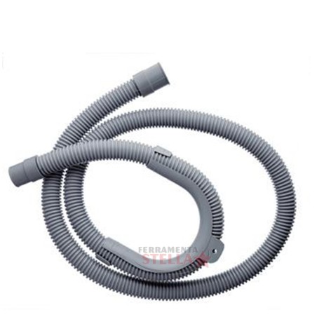 TUBO SCARICO LAVATRICE 2,00 MT