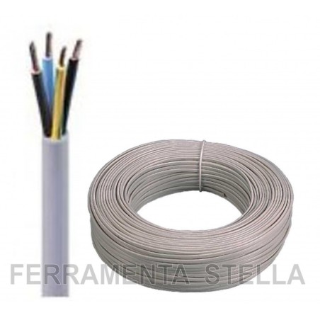 CAVO ELETTRICO ANTIFIAMMA MULTIPOLARE FROR GRIGIO 